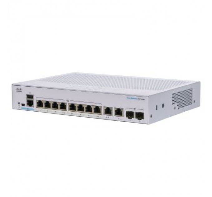 Cisco Комутатор мережевий Cisco CBS250-8T-E-2G-EU