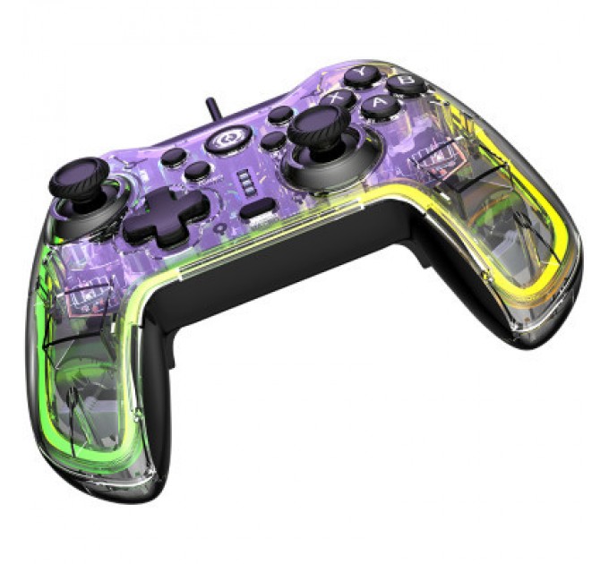 Canyon Геймпад Canyon GPW-02 Brighter Wireless RGB 5in1 iOS/Nintendo Crystal (CND-GPW02)