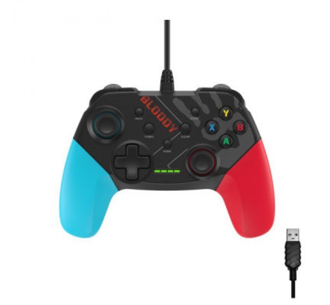 Геймпад A4Tech Bloody GP30 USB Sports Blue (4711421995597)