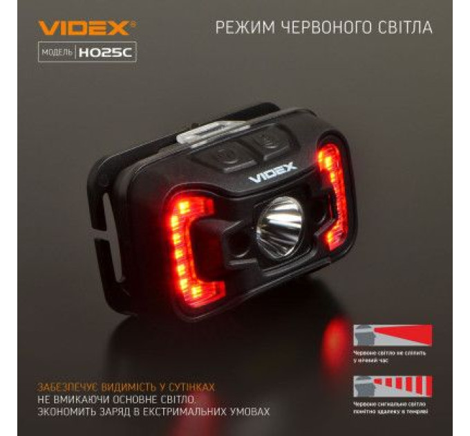 Videx Ліхтар Videx 310Lm 5000K (VLF-H025C)
