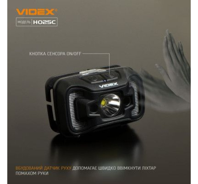 Videx Ліхтар Videx 310Lm 5000K (VLF-H025C)