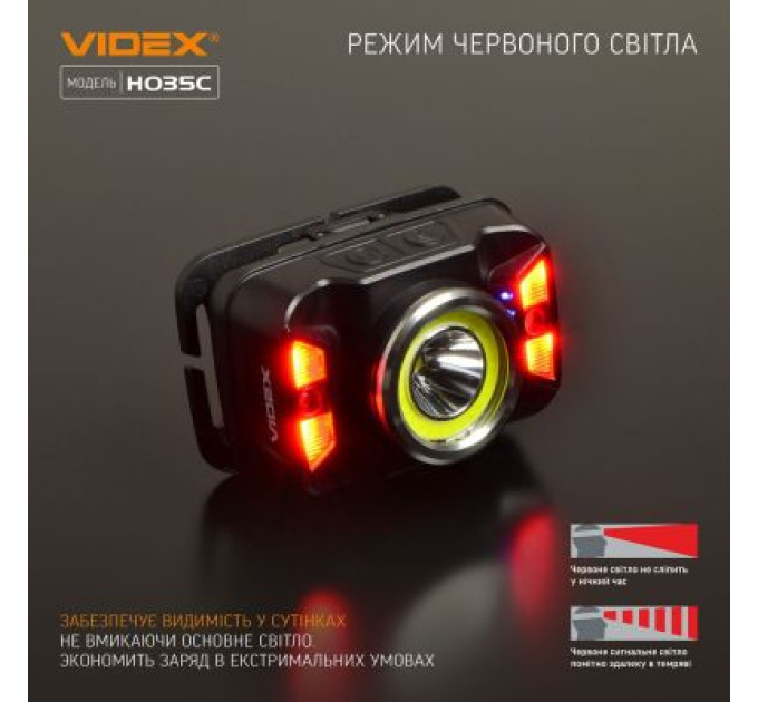 Videx Ліхтар Videx 410Lm 5000K (VLF-H035C)