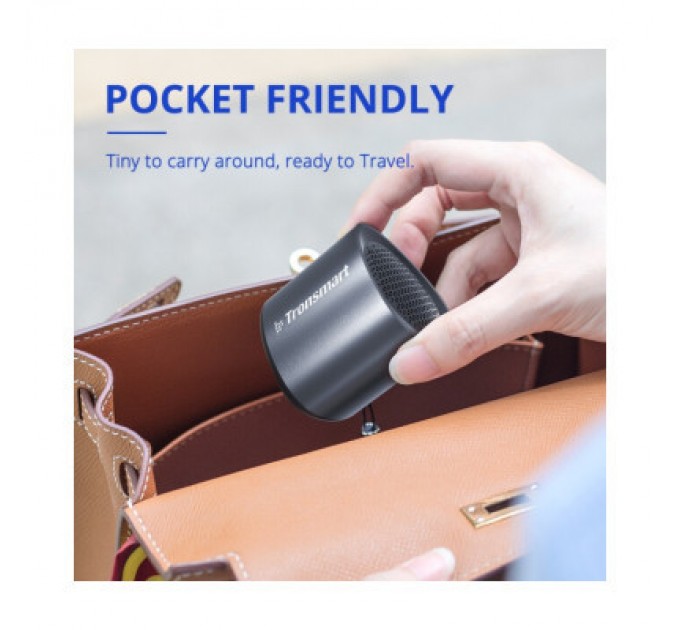 Tronsmart Акустична система Tronsmart Nimo Mini Speaker Polar Black + Nimo Mini Speaker Go (994703)