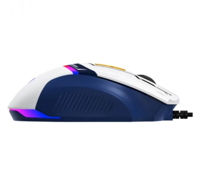 Мишка GamePro GM300BL USB Blue/White (GM300BL)