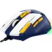 Мишка GamePro GM300BL USB Blue/White (GM300BL)