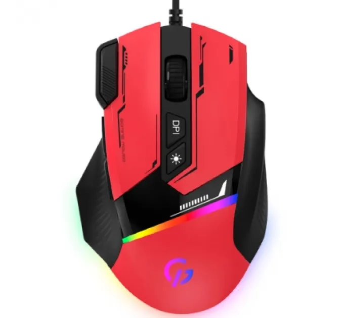 Мишка GamePro GM300R USB Red/Black (GM300R)