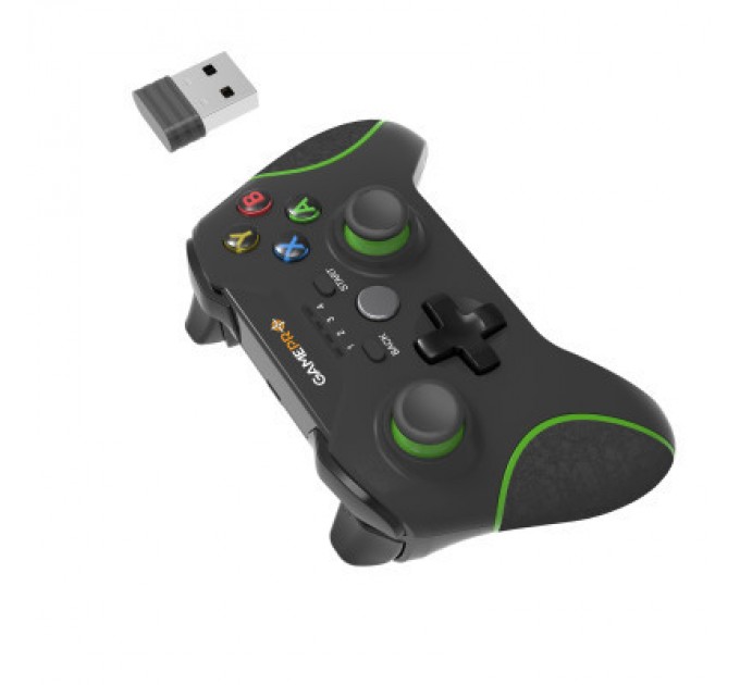 GamePro Геймпад GamePro MG650B PS3/Android Wireless Black/Green (MG650B)