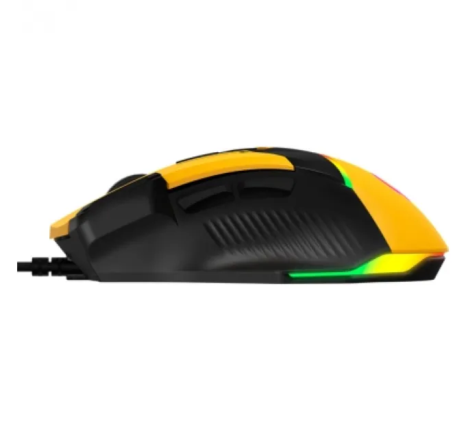 Мишка GamePro GM300Y USB Yellow/Black (GM300Y)