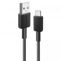 Anker Дата кабель USB 2.0 AM to Type-C 0.9m 322 Black Anker (A81H5G11)