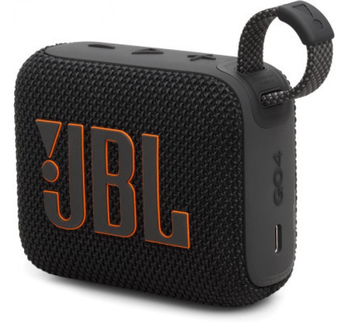 JBL Акустична система JBL Go 4 Black (JBLGO4BLK)