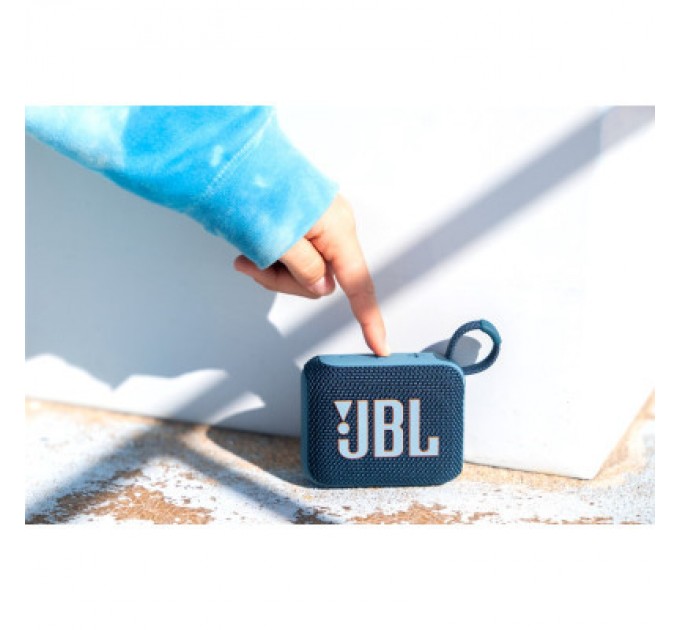 JBL Акустична система JBL Go 4 Blue (JBLGO4BLU)