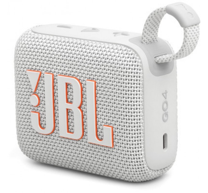 JBL Акустична система JBL Go 4 White (JBLGO4WHT)