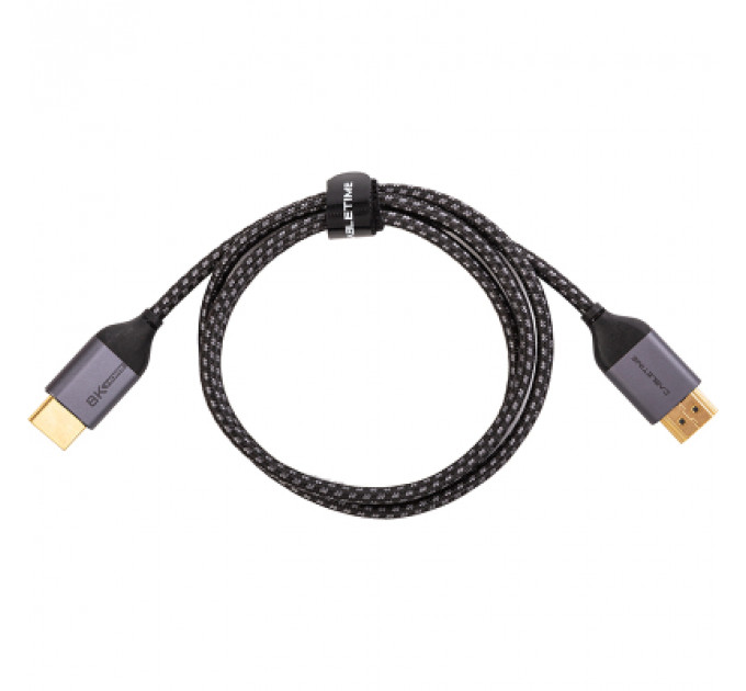 Кабель мультимедійний HDMI to HDMI 1.0m v2.1 Cabletime (CA914661)