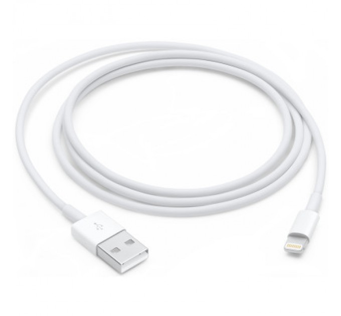 Apple Дата кабель Lightning to USB 1.0m Model A1480 Apple (MUQW3ZM/A)