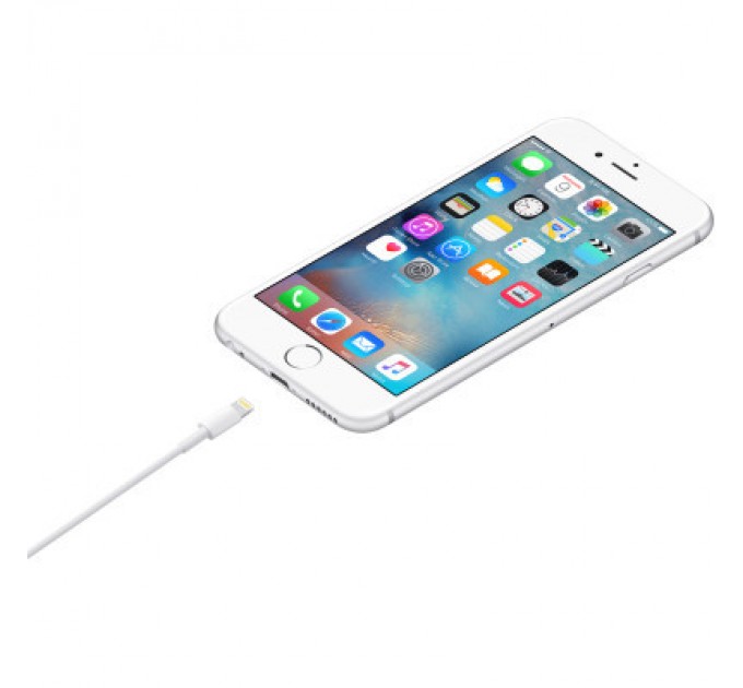 Apple Дата кабель Lightning to USB 1.0m Model A1480 Apple (MUQW3ZM/A)