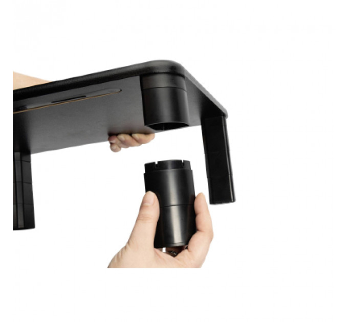 Підставка до монітора Digitus Ergonomic Monitor Riser, black (DA-90458)