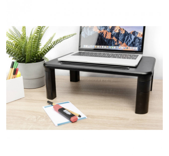 Підставка до монітора Digitus Ergonomic Monitor Riser, black (DA-90458)