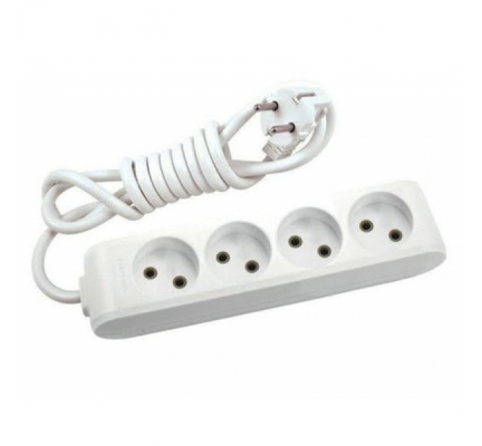 Мережевий подовжувач Panasonic X-tendia 4 розетки, 5м (WLTB02452GR-UA)
