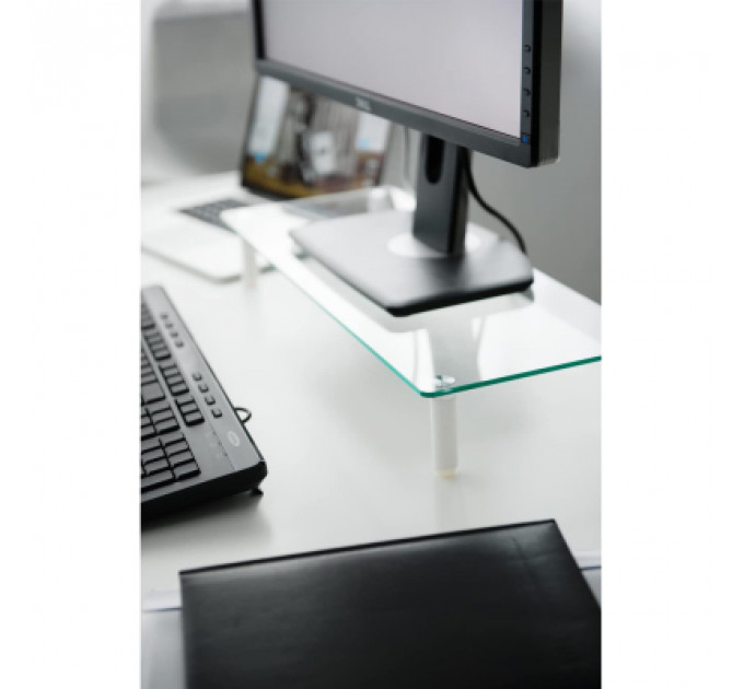 Підставка до монітора Digitus Universal glass Monitor Riser (DA-90358)