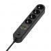 Мережевий фільтр живлення ColorWay CW-CHE44PDB, 4 розетки/4USB 2M (CW-CHE44PDB)