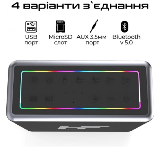 HIFuture Акустична система HIFuture MusicBox Black (musicbox.black)