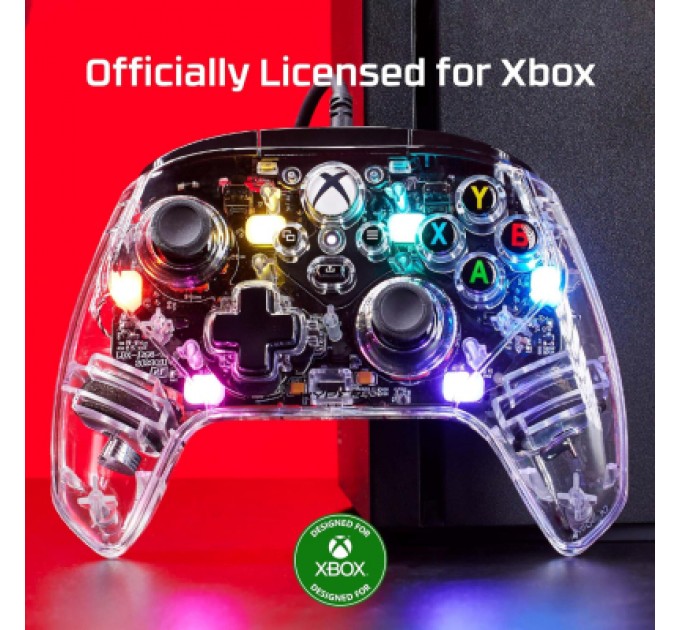 Геймпад HyperX Clutch Gladiate RGB for PC/Xbox Clear (7D6H2AA)