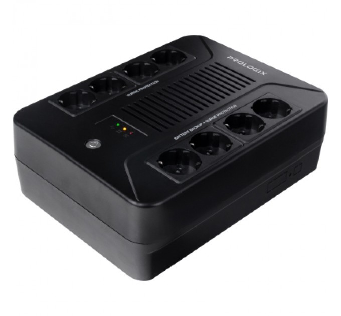 Prologix Пристрій безперебійного живлення Prologix 850VA 480W (PLP850VA8LED)