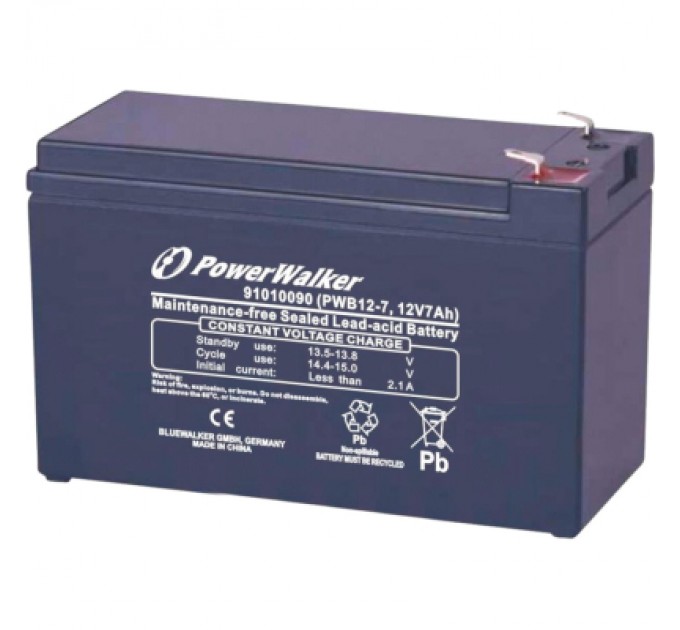 PowerWalker Батарея до ДБЖ PowerWalker 12V 7Ah (PWB12-7)