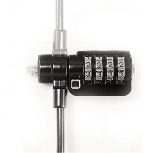Тросик із замком до ноутбука Grand-X Notebook Number Lock GXL-02 (GXL-02)