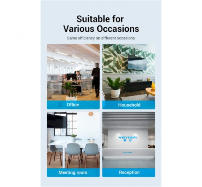 Кабель для принтера USB 2.0 USB-C/BM 2.0m 2.4А 480Mbps Vention (CQUBH)