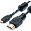 Atcom Кабель мультимедійний HDMI A to HDMI D (micro), 1.0m Atcom (22401)