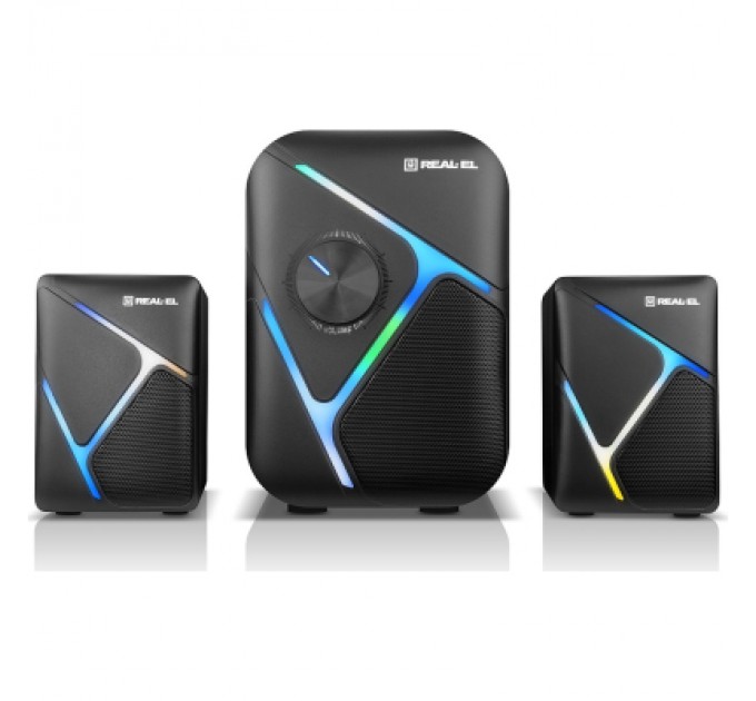 Акустична система REAL-EL M-320 Black (EL121300014)