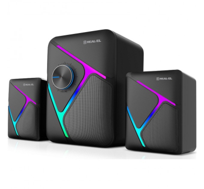 Акустична система REAL-EL M-320 Black (EL121300014)