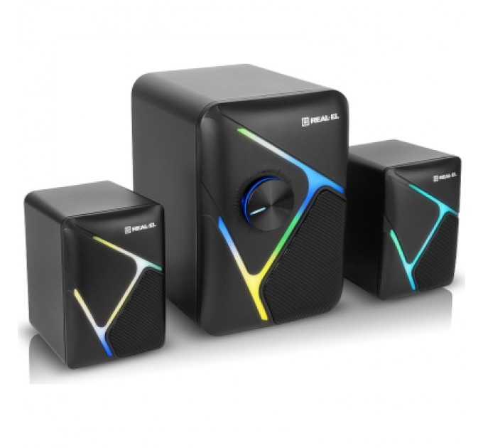 Акустична система REAL-EL M-320 Black (EL121300014)