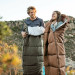 Naturehike Спальний мішок Naturehike U350 NH20MSD07 Hollow Cotton Right Brown (6927595767221-R)