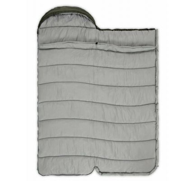 Naturehike Спальний мішок Naturehike U350 NH20MSD07 Hollow Cotton Right Brown (6927595767221-R)