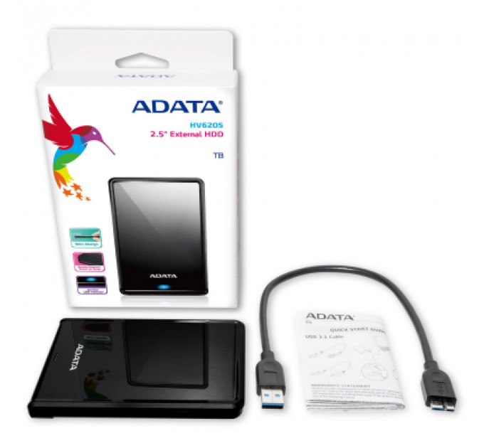 Зовнішній жорсткий диск 2.5" 4TB ADATA (AHV620S-4TU31-CBK)