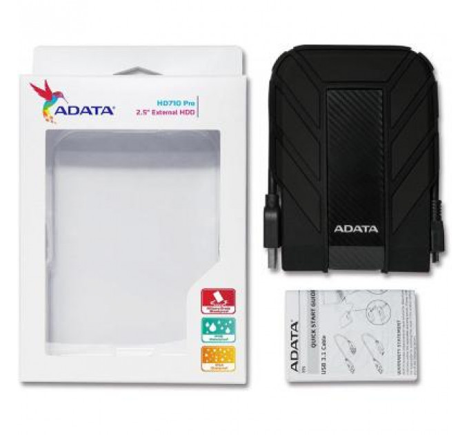 Зовнішній жорсткий диск 2.5" 2TB ADATA (AHD710P-2TU31-CBK)