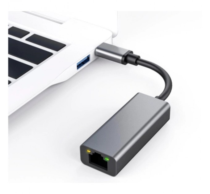 Адаптер Dynamode USB3.0 Type-C to 1000/100 Mbit/s RJ-45 (RTL8153) 0.13 m (DM-AD-GLAN-C)