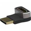 Адаптер HDMI 270 degree V2.1 8K60Hz Cablexpert (AP-HDMI8K270-FML)