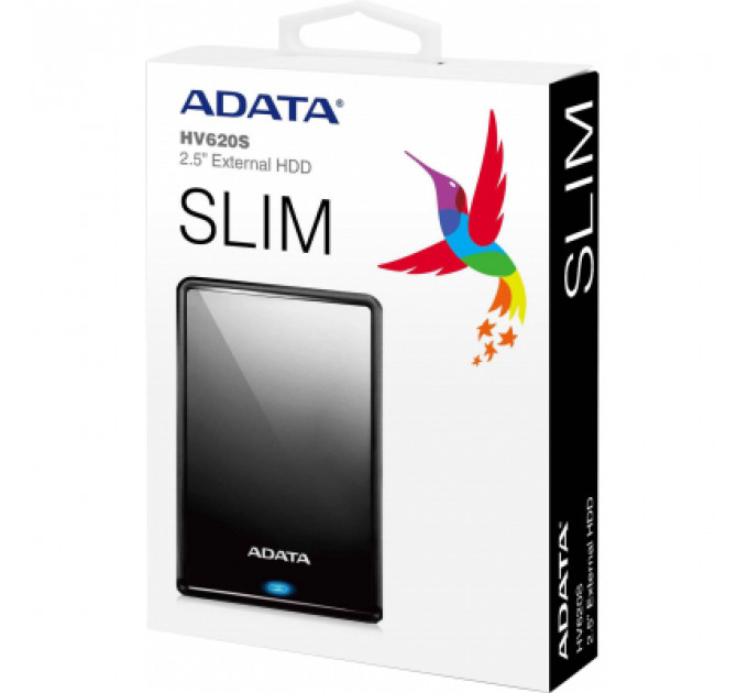 Зовнішній жорсткий диск 2.5" 2TB ADATA (AHV620S-2TU31-CBK)