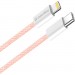 ColorWay Дата кабель USB-C to Lightning 1.0m 27W pink ColorWay (CW-CBPDCL061-P)