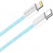 ColorWay Дата кабель USB-C to Lightning 1.0m 27W blue ColorWay (CW-CBPDCL061-BL)