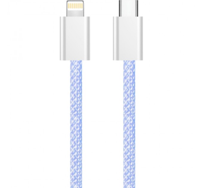 ColorWay Дата кабель USB-C to Lightning 1.0m 27W purple ColorWay (CW-CBPDCL061-PU)