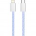 ColorWay Дата кабель USB-C to Lightning 1.0m 27W purple ColorWay (CW-CBPDCL061-PU)