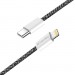 ColorWay Дата кабель USB-C to Lightning 1.0m 27W black ColorWay (CW-CBPDCL061-BK)