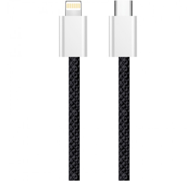 ColorWay Дата кабель USB-C to Lightning 1.0m 27W black ColorWay (CW-CBPDCL061-BK)