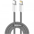 ColorWay Дата кабель USB-C to Lightning 1.0m 27W black ColorWay (CW-CBPDCL061-BK)