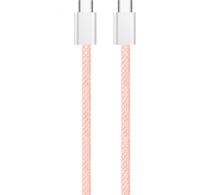 ColorWay Дата кабель USB-C to USB-C 1.0m 60W 3.0А pink ColorWay (CW-CBPDCC061-P)