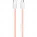 ColorWay Дата кабель USB-C to USB-C 1.0m 60W 3.0А pink ColorWay (CW-CBPDCC061-P)